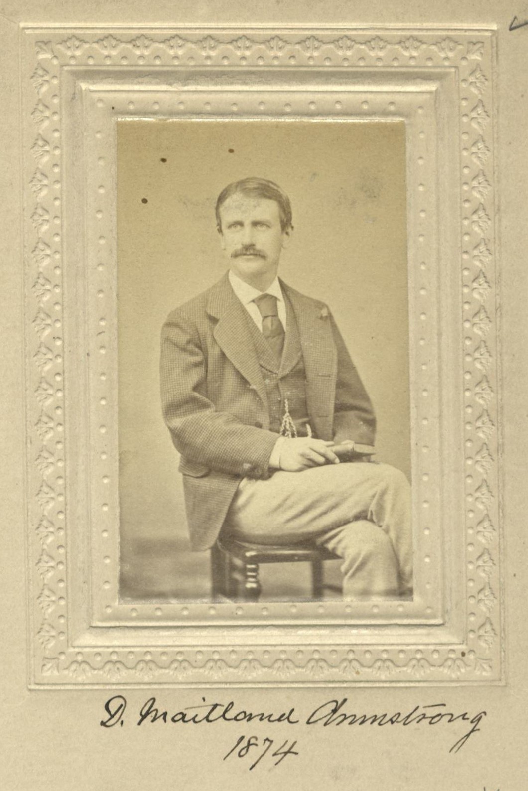 Member portrait of D. Maitland Armstrong